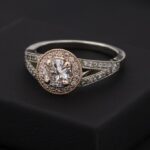 Aurora Solitaire Ring