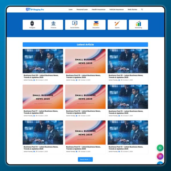GP Blog Lite Pro
