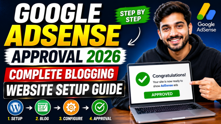 Google AdSense Approval 2026