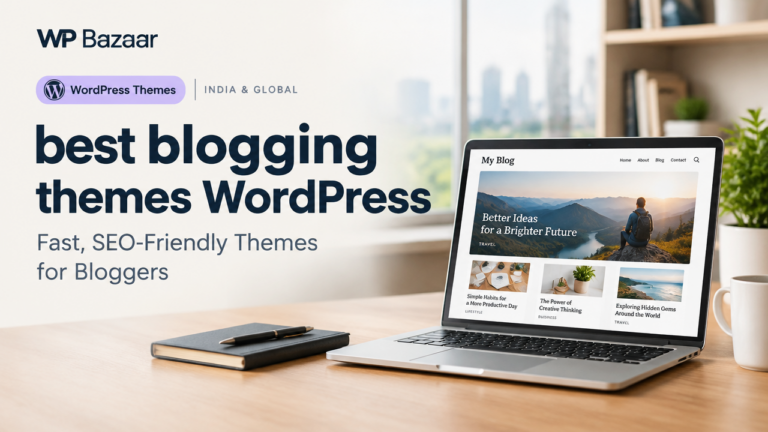 Best Blogging Themes WordPress: Fast, SEO-Friendly Themes for Bloggers 3 best blogging themes WordPress featured poster
