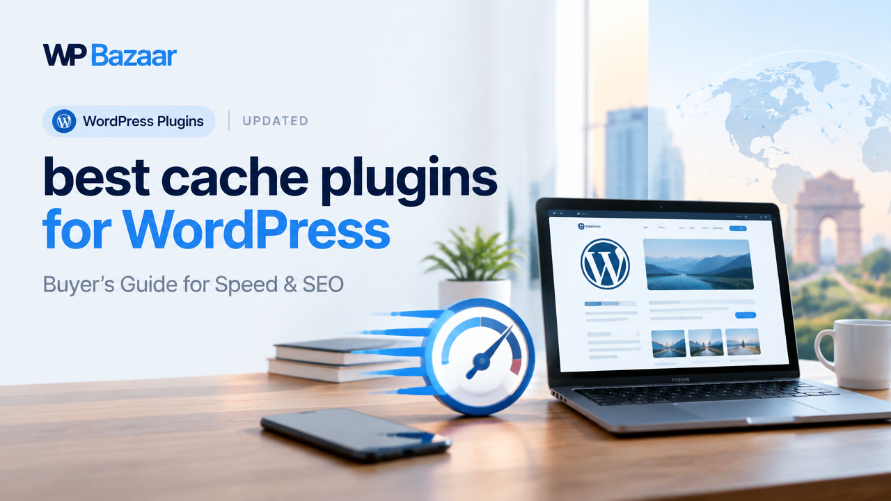 Best Cache Plugins for WordPress: Buyer’s Guide for Speed & SEO 1 best cache plugins for WordPress featured poster